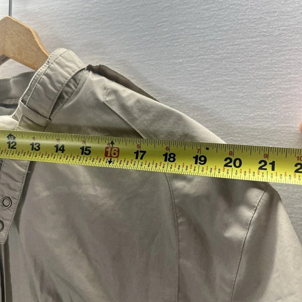 Vintage Members Only Tan Windbreaker Jacket Made in Korea 90s Mens 46